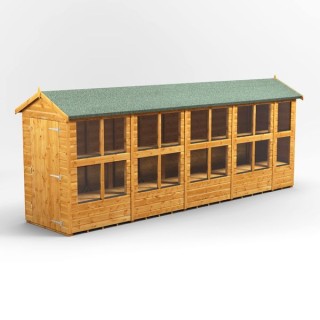 18 x 4 Power Apex Potting Shed