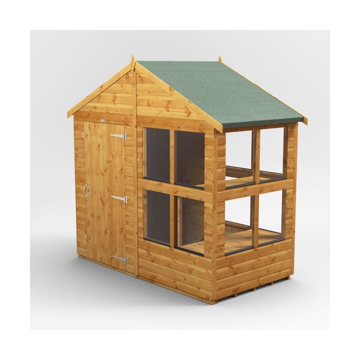 4 x 8 Power Apex Potting Shed