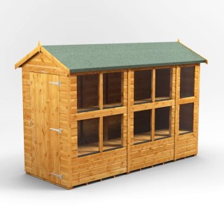 10 x 4 Power Apex Potting Shed