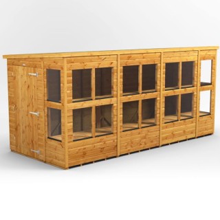 14 x 6 Power Pent Potting Shed