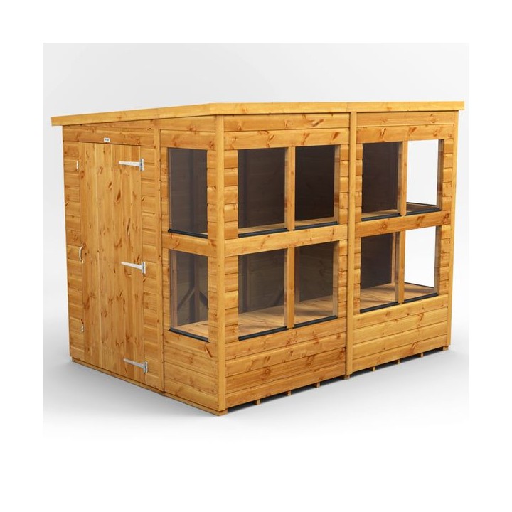 8 x 6 Power Pent Potting Shed