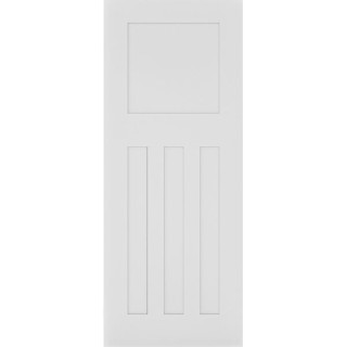 Deanta Cambridge White Primed Fire Door 30m 1981mm x 838mm x 45mm