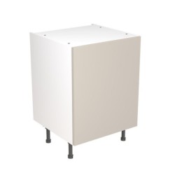 Flatpack Base Unit Super Gloss Light Grey Slab 600mm - FKKF0204