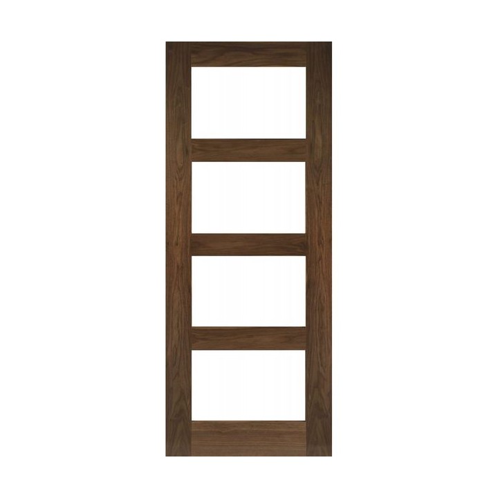 Deanta Coventry Prefinished Walnut Glazed 1981mm x 686mm x 35mm