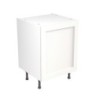 Flatpack Base Unit Shaker Ultra Matt White 600mm - FKKH0504
