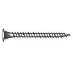 Bullet 4.2 x 40mm MDF Chipboard Screws BZP Qty 200