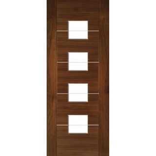 Deanta Valencia Prefinished Walnut Glazed 1981mm x 838mm x 35mm