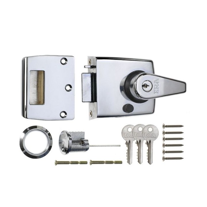 ERA Double Locking Door Lock 60mm Chrome