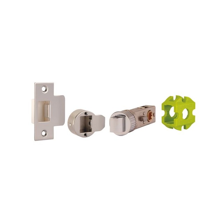 Jigtech JTL4022 Smart Standard Privacy Latch 57mm Backset Polished Chrome