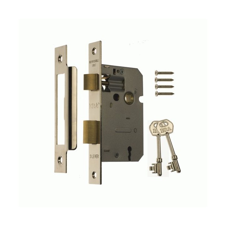 Era 473-62 3 Lever Sashlock Chrome 64mm
