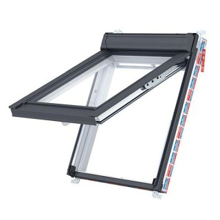 Keylite Hi-therm Fire Escape Roof Window PVC Finish 780mm x 980mm PFE04HT