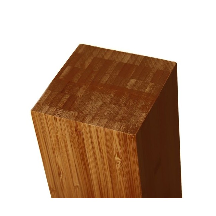 Flair Stairs Bamboo Square Newel Post 3m Dark