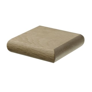 Richard Burbidge Trademark White Oak Square Newel Cap 90mm