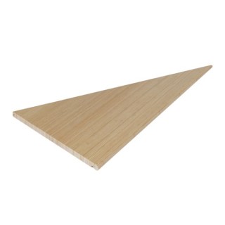 Flair Stairs 32mm Winder Tread 3 Rh - Bamboo Light