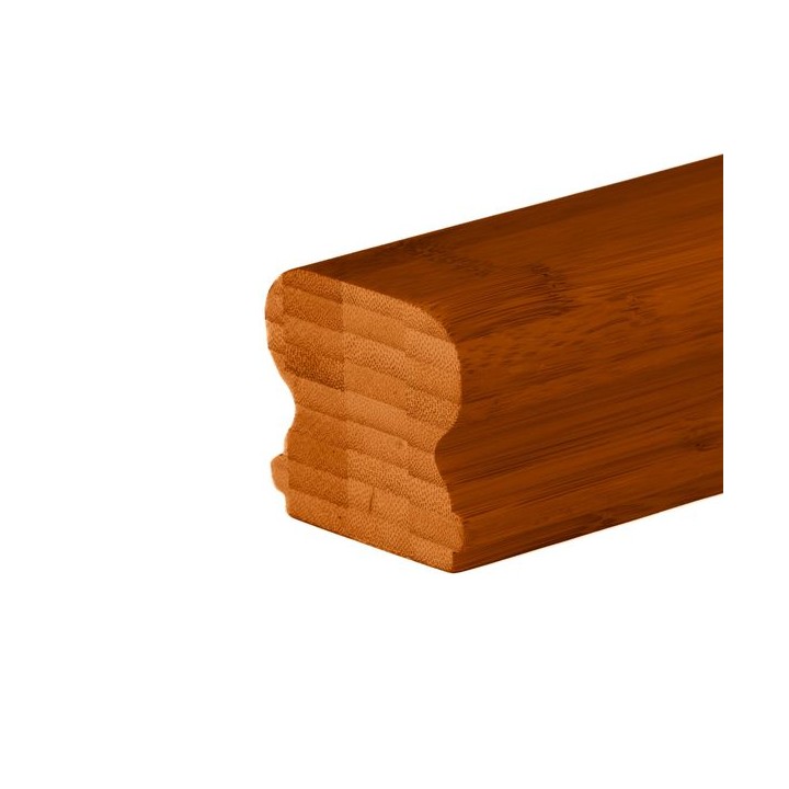 Flair Stairs Bamboo Pear Handrail 41mm Groove 1.2m Dark