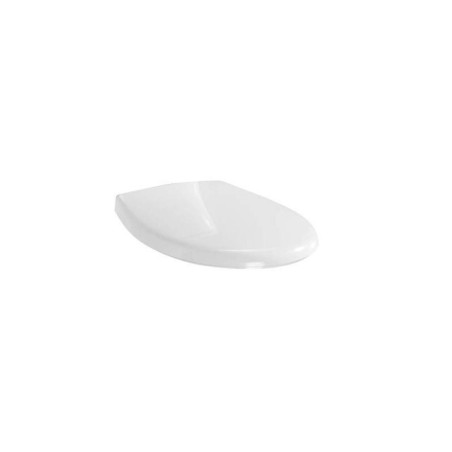 Twyford Galerie Toilet Seat & Cover Stainless Steel White GN7815WH