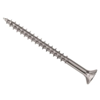 ForgeFix Twin Thread Screws 4 x 50mm Zinc Plated Qty 200