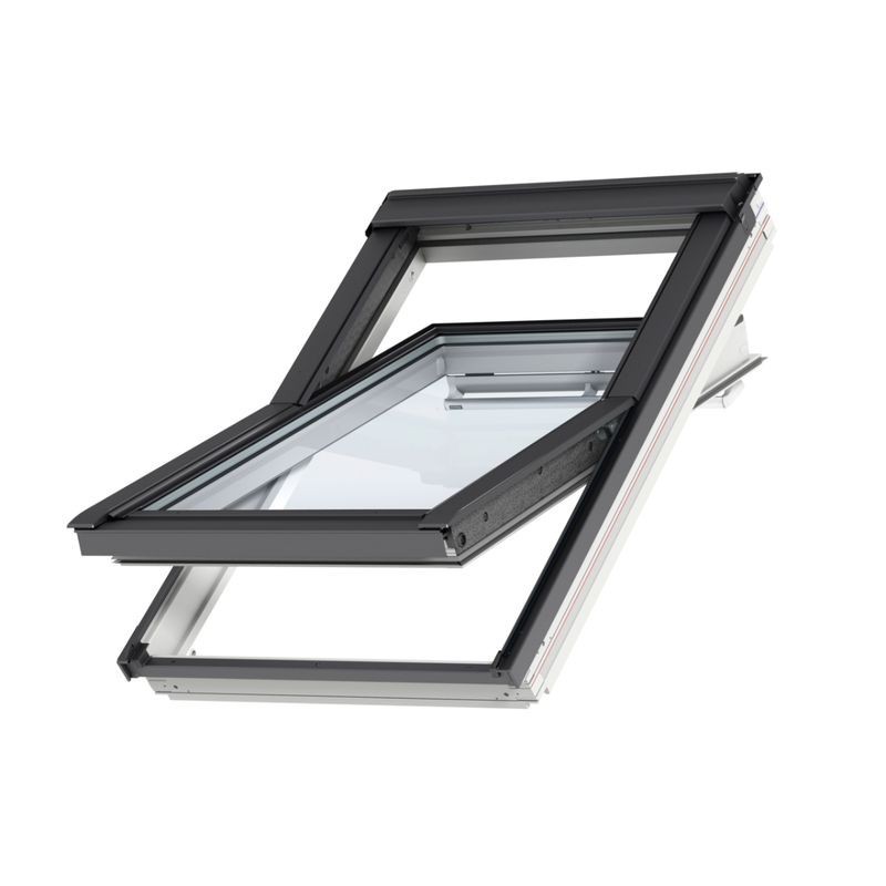 Velux CENTRE-PIVOT Roof Window 550 x 978mm White Painted GGL CK04 2070