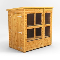 6 x 4 Power Pent Potting Shed