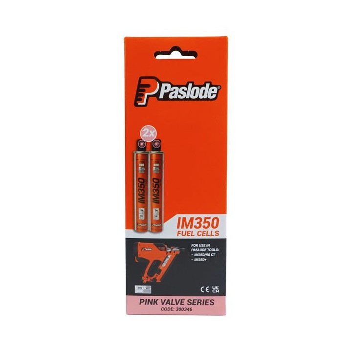 Paslode 300346 IM350+ Framing Nailer Gas Fuel Cell - Pack of 2
