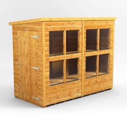 8 x 4 Power Pent Potting Shed