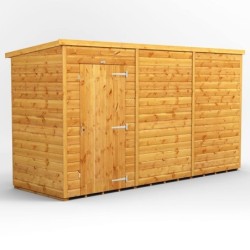 12 x 4 Power Windowless Pent