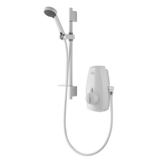Aqualisa Aquastream Thermostatic Mixer Power Shower White 813.40.20