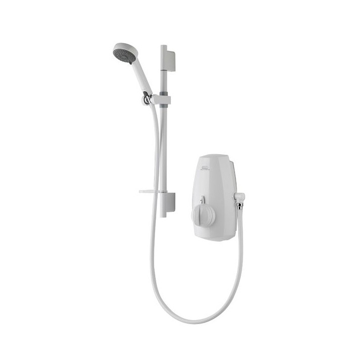 Aqualisa Aquastream Thermostatic Mixer Power Shower White 813.40.20