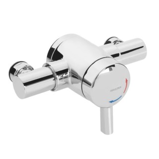 Bristan MINI2 TS1203 EL C OPAC Thermostatic Exposed Mini Shower Valve with Lever Chrome