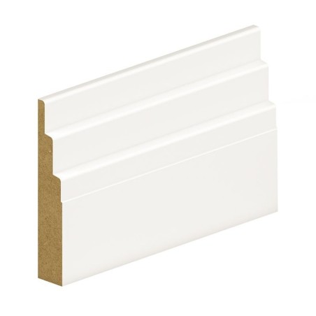 SAM5219 Chamfer Stepped Primed MDF 22 x 144 x 5490mm