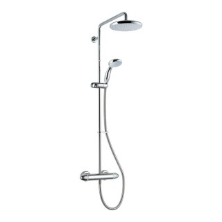 Mira Coda Plus Thermostatic Mixer Shower (Exposed Valve with Large Head and Diverter) Chrome 1.1836.006