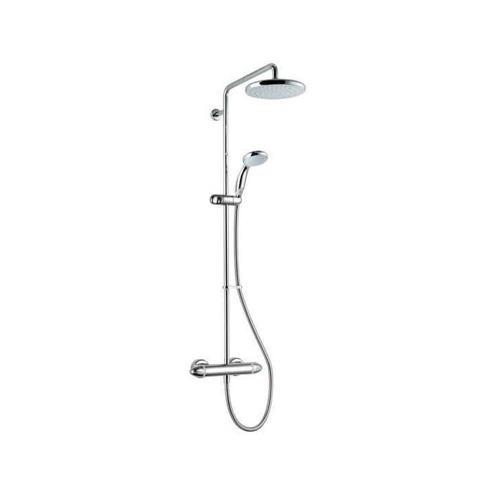 Mira Coda Plus Thermostatic Mixer Shower (Exposed Valve with Large Head and Diverter) Chrome 1.1836.006