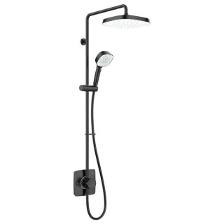 Mira 1.1944.004 Opero Dual Outlet Thermostatic Shower Matt Black