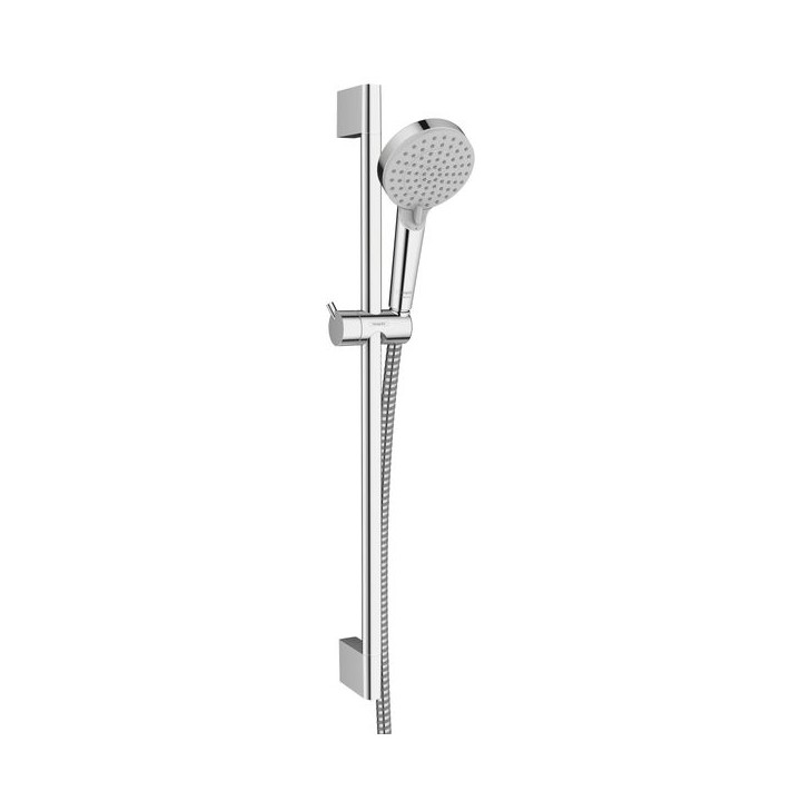 Hansgrohe Vernis Blend Shower Set 100 Vario & Shower Bar Crometta 65 cm Chrome 26275000