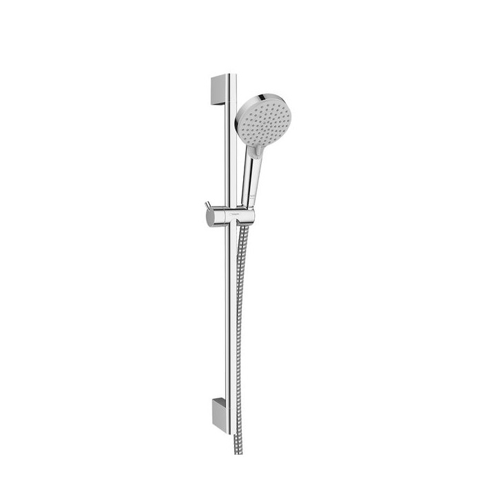 Hansgrohe Vernis Blend Shower set 100 Vario EcoSmart & Shower Bar 65cm Chrome 26279000