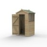 Beckwood 4x3 Apex Shed 2 WindowsInstalled