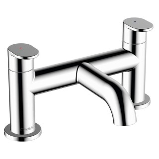 Hansgrohe Vernis Blend 2-hole rim mounted bath mixer - Chrome - 71442000