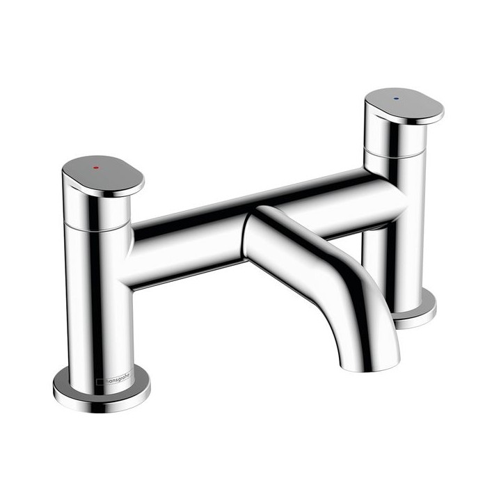 Hansgrohe Vernis Blend 2-hole rim mounted bath mixer - Chrome - 71442000