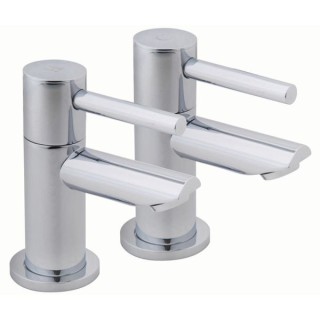 Caldew Aura Bath Taps Chrome