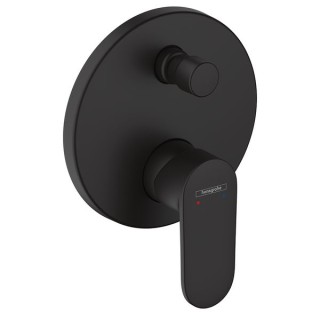 Hansgrohe Vernis Blend Single lever bath mixer for concealed installation - Matt Black - 71467670