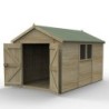 Timberdale 12 x 8 Apex Shed Combo - Home Delivery