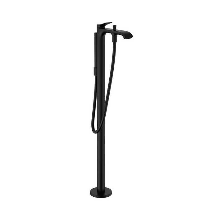 Hansgrohe Vivenis Single lever bath mixer floor-standing - Matt Black - 75445670