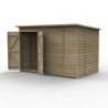 4LIFE Pent Shed 10 x 6 - No Windows - Double Door Installed