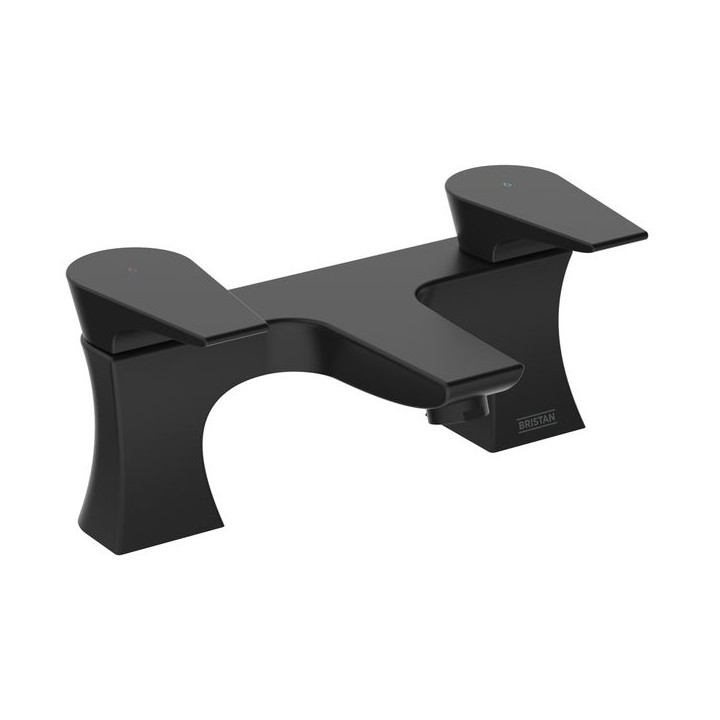 Bristan Hourglass Bath Filler Tap - Black