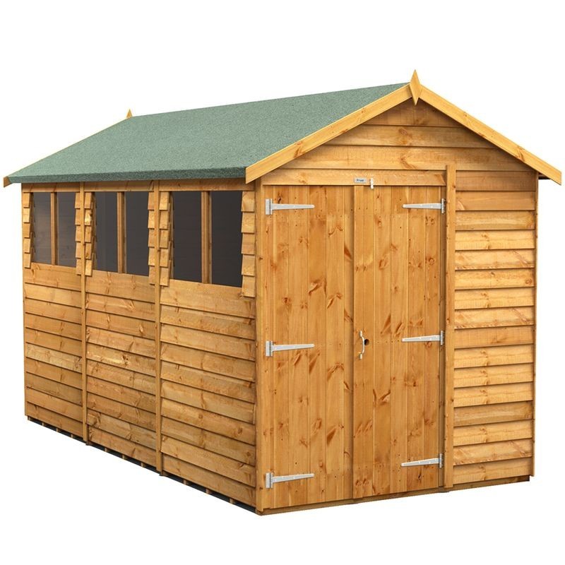 12 x 6 Power Overlap APEX  Double Doors