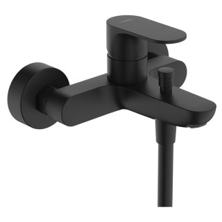 Hansgrohe Rebris S Single lever bath mixer for exposed installation - Matt Black - 72440670