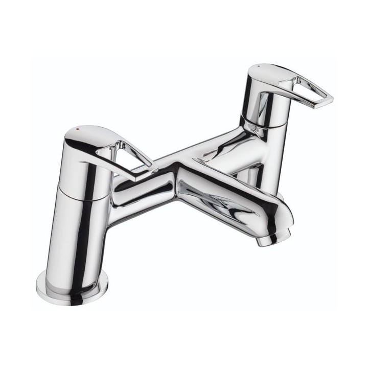 Bristan Smile Bath Filler - Chrome