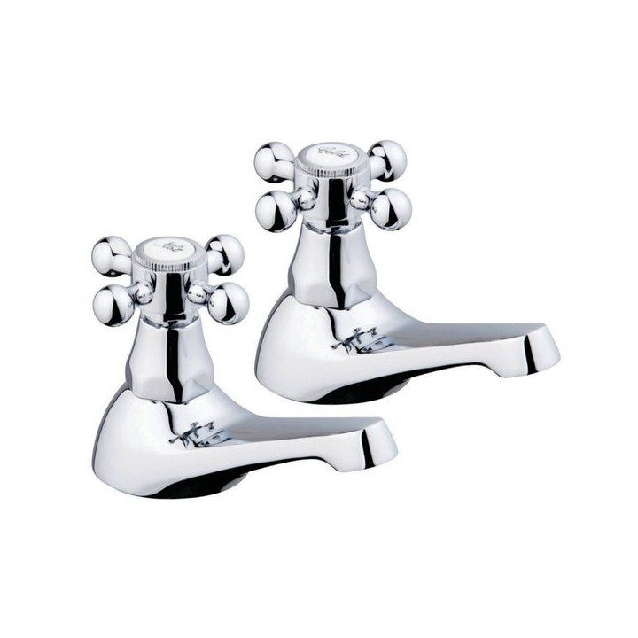 Henlake Bath Pillar Taps