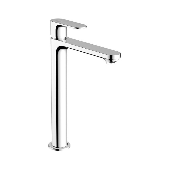 Hansgrohe Rebris S Single lever basin mixer 240 CoolStart for washbowls with pop-up waste set - Chrome - 72580000
