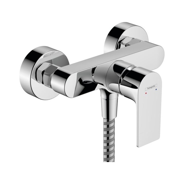 Hansgrohe Rebris E Single lever shower mixer for exposed installation - Chrome - 72650000